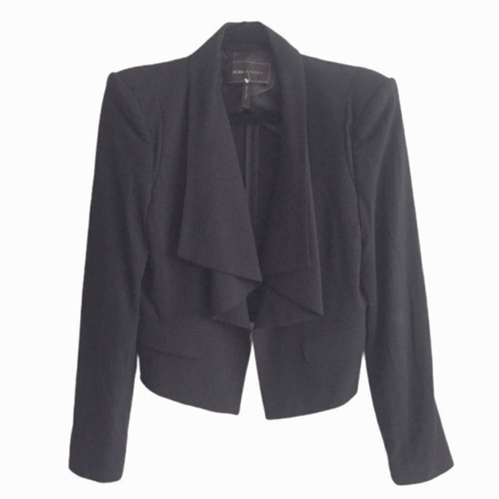 Bcbgmaxazria Black Blazer Medium